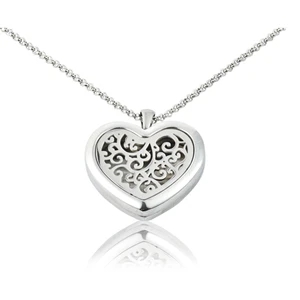 Essential Oil Diffuser Heart Shape Necklace