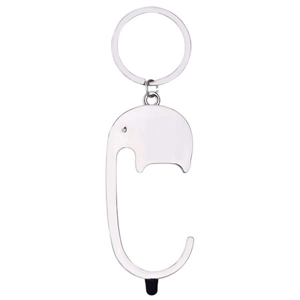 PPE Hygiene No-Touch Door/Bottle Opener with Stylus - Image 2