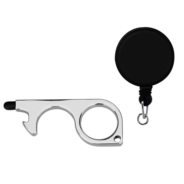PPE No-Touch Door Opener with Stylus and Badge Reel - Image 5