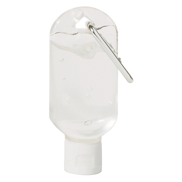 1 oz. Hand Sanitizer with Carabiner - Image 2
