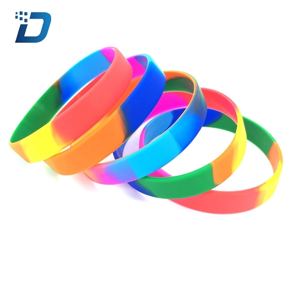 Colorfilled Silicone Wristbands - Image 3