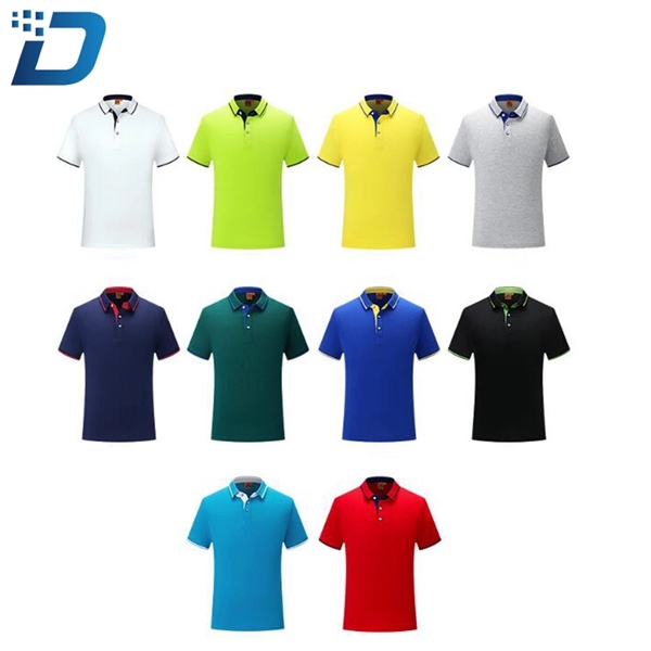 Golf Short Sleeve Cotton Polo Shirt - Image 2