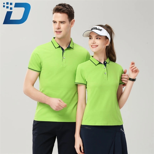 Golf Short Sleeve Cotton Polo Shirt - Image 6