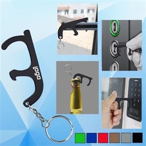 PPE Door and Bottle Opener/Closer No-Touch w/ Key Chain