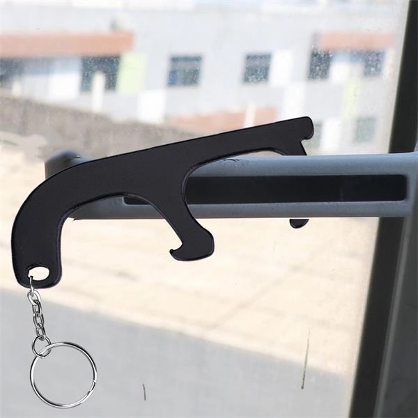 PPE Door and Bottle Opener/Closer No-Touch w/ Key Chain - Image 5