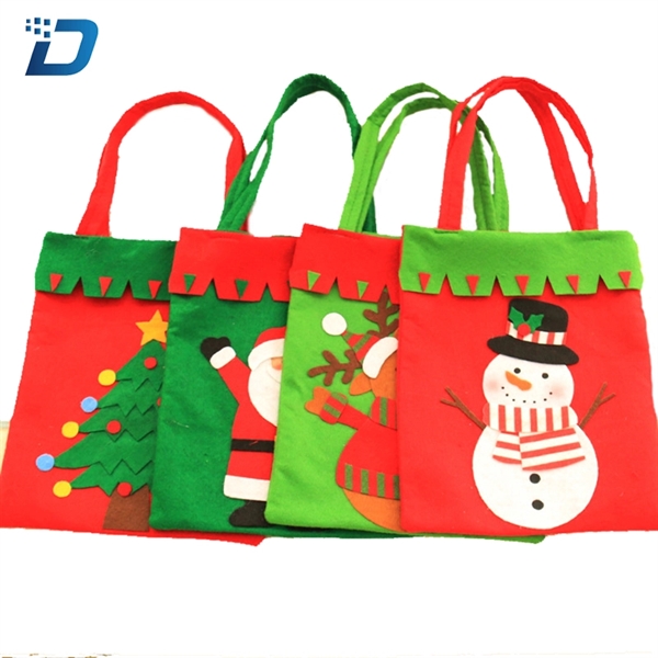 Christmas Handle Portable Treat Candy Bags - Image 1