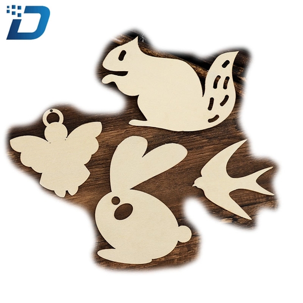 Custom Shape Wood Ornament - Image 3