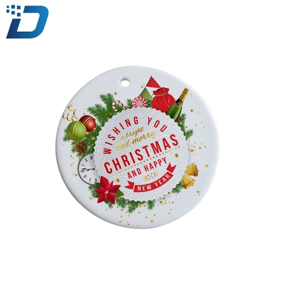 Christmas Ceramic Ornament - Image 2