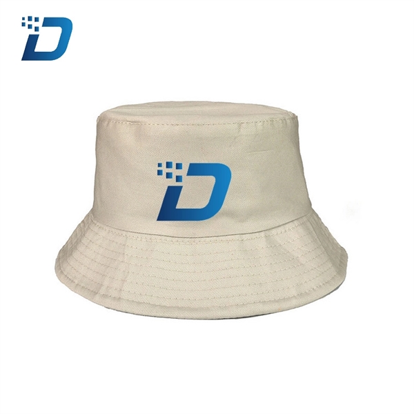 Solid Color Sunscreen Fisherman Hat - Image 1