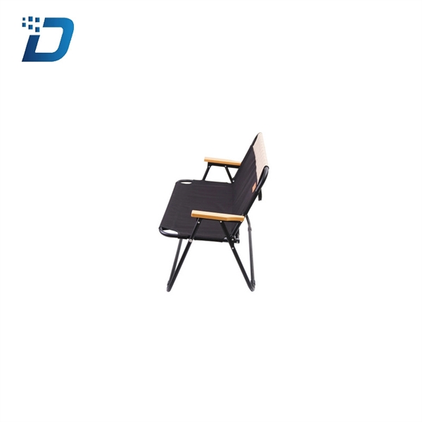 Outdoor Barbecue Back Beach Chair Couple Leisure Chair - Image 3