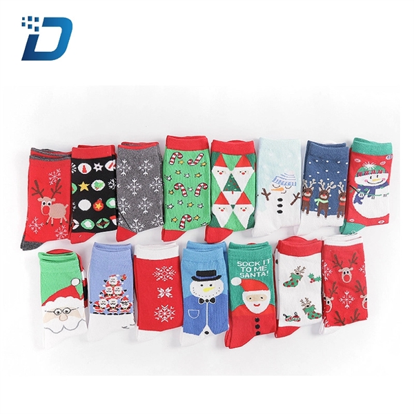 Cotton Christmas Socks - Image 2
