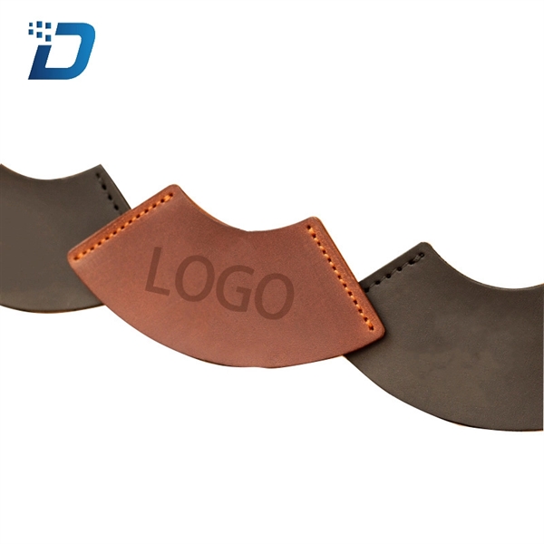 Leather Corner Bookmark - Image 2