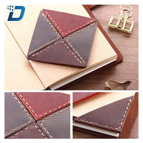 Leather Corner Bookmark - Image 4