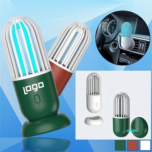 PPE UV Sanitizer Rechargeable Ultraviolet Lamp w/ Magnet