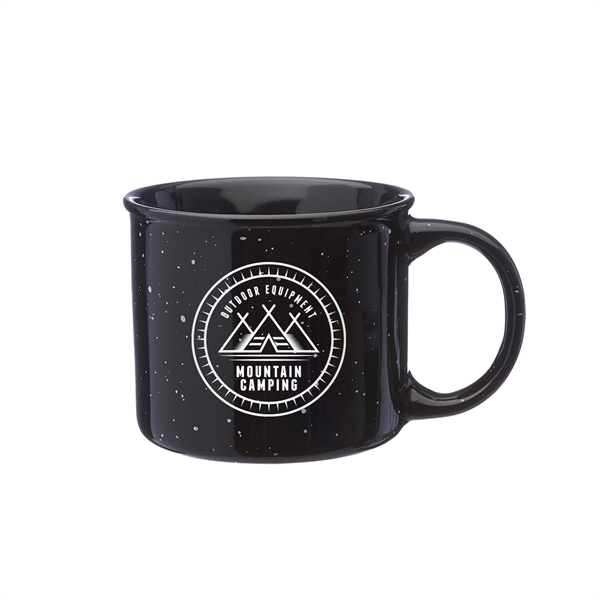 13 oz. Happy Camper Ceramic Coffee Mug - Image 2