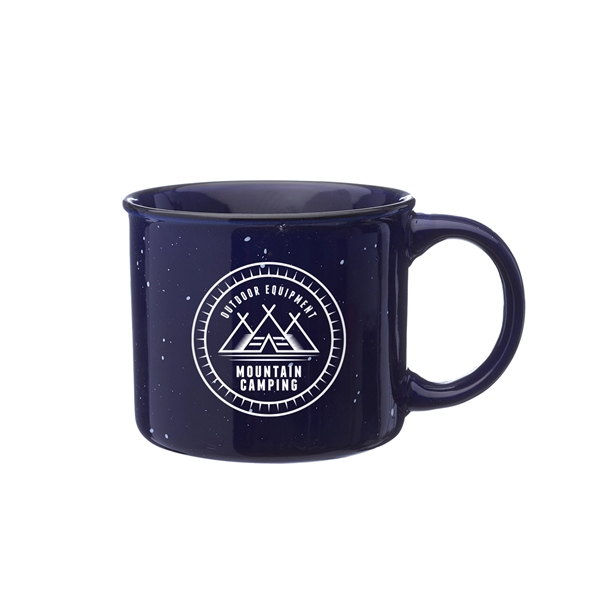 13 oz. Happy Camper Ceramic Coffee Mug - Image 3