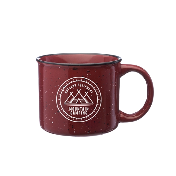 13 oz. Happy Camper Ceramic Coffee Mug - Image 6