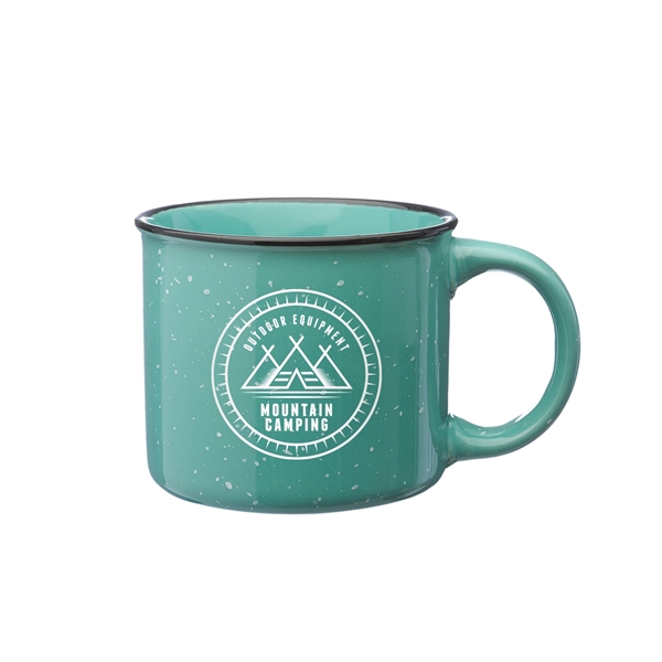13 oz. Happy Camper Ceramic Coffee Mug - Image 7