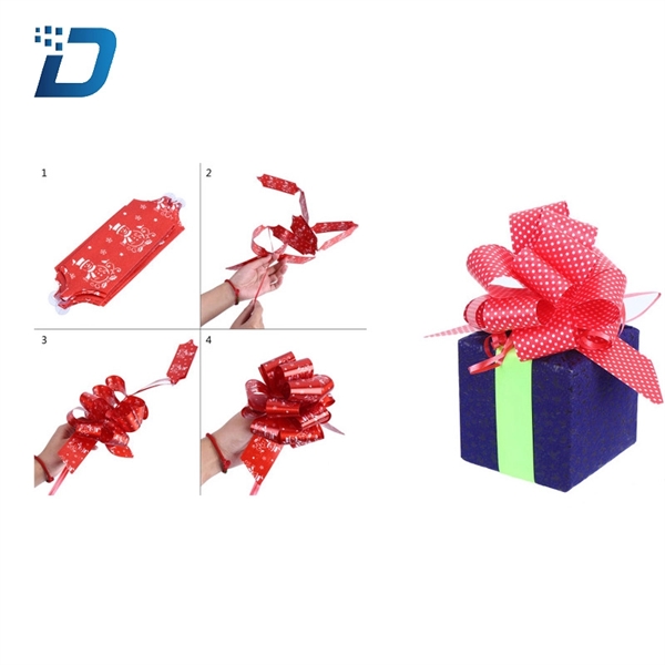 Gift Wrap Ribbon Pull Bows Christmas Gifts - Image 3