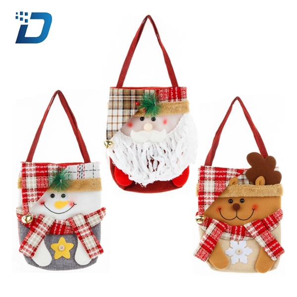 Christmas Tote Bag Gift Bag - Image 1