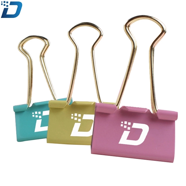 Colored Binder Clips - Image 1