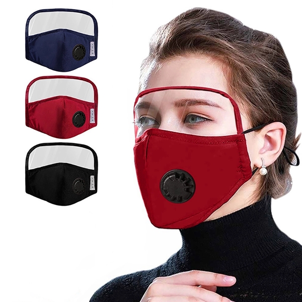Face Mask with Eye Shield - Image 1