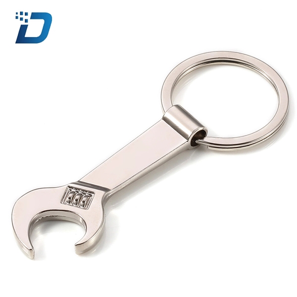 Zinc Alloy Wrench Keychain - Image 3