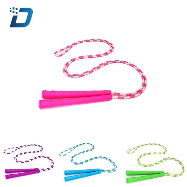 Fitness Exercise Slimming TPU Bamboo Skipping Rope - Image 1