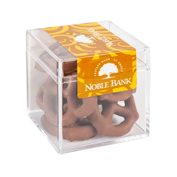 Sweet Boxes with Milk Chocolate Pretzels - Image 1