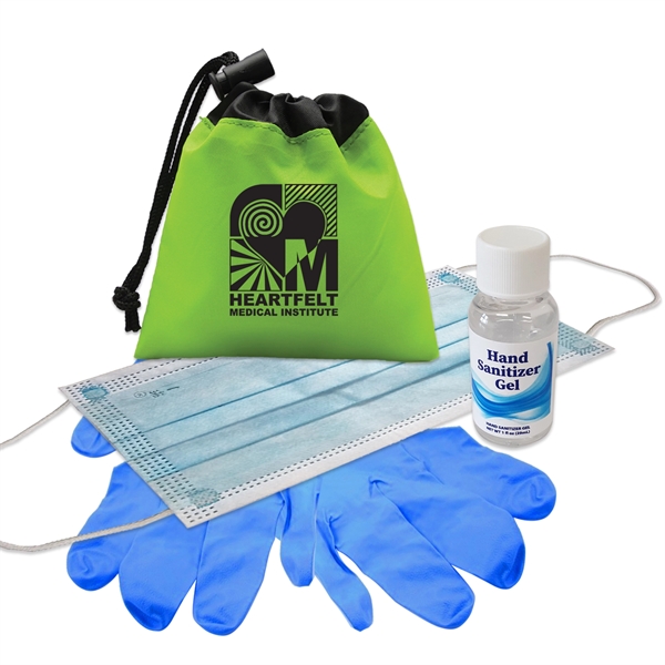 Drawstring Hand Sanitizer Pouch - Image 2