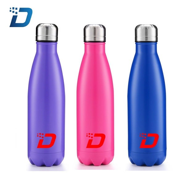 17 oz Double Wall Vacuum Insulated Stainless Steel Bottle - Image 3