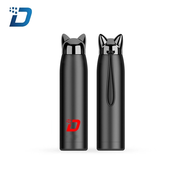11 oz Double Wall Vacuum Insulated Stainless Steel Bottle - Image 2