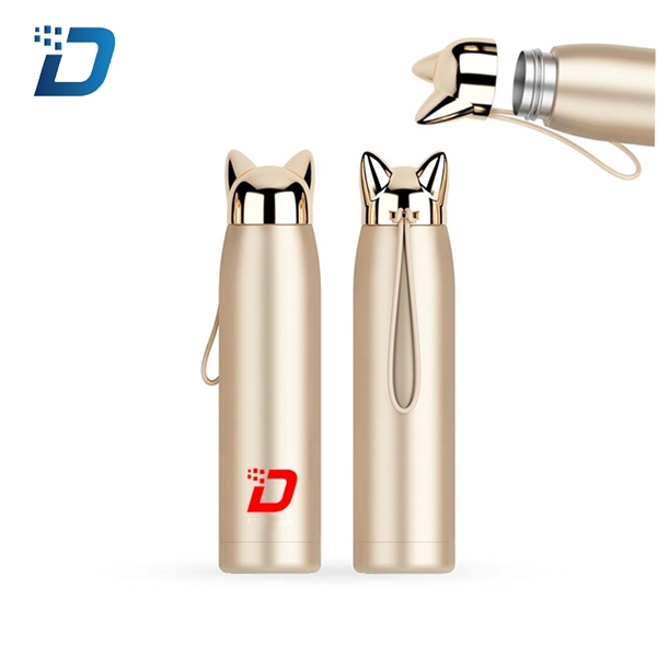 11 oz Double Wall Vacuum Insulated Stainless Steel Bottle - Image 3