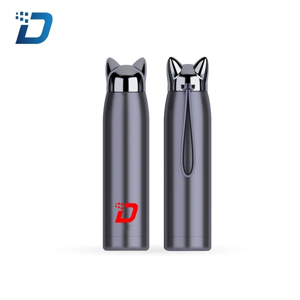11 oz Double Wall Vacuum Insulated Stainless Steel Bottle - Image 4