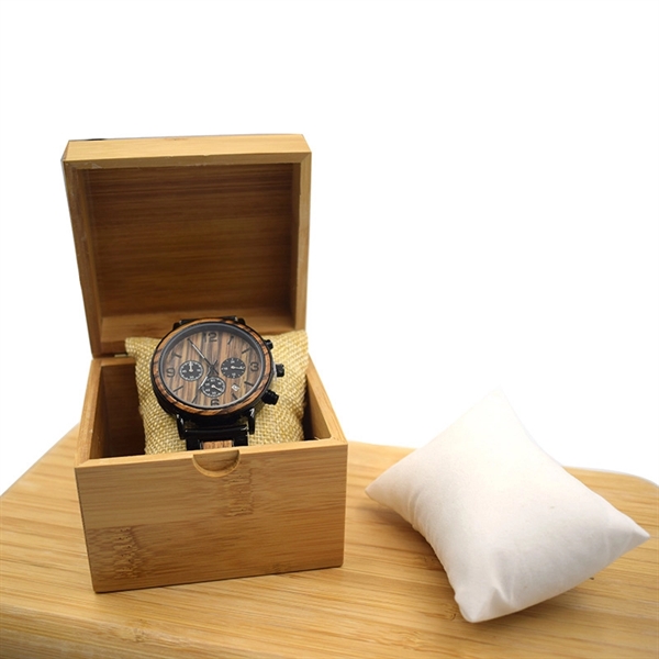Wooden Quartz Watch - Image 1