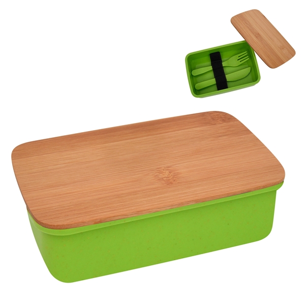 Lunch Set With Bamboo Lid - Image 13