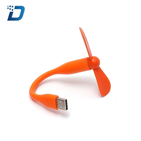 USB Mini Plastic Fan - Image 4