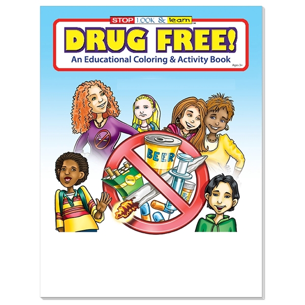 Coloring Book: Drug Free Coloring Book - Image 2