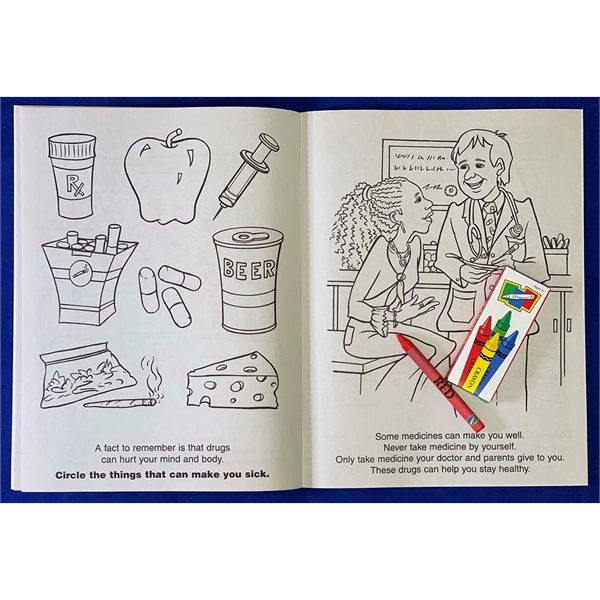 Drug Free Coloring Book Fun Pack - Image 3
