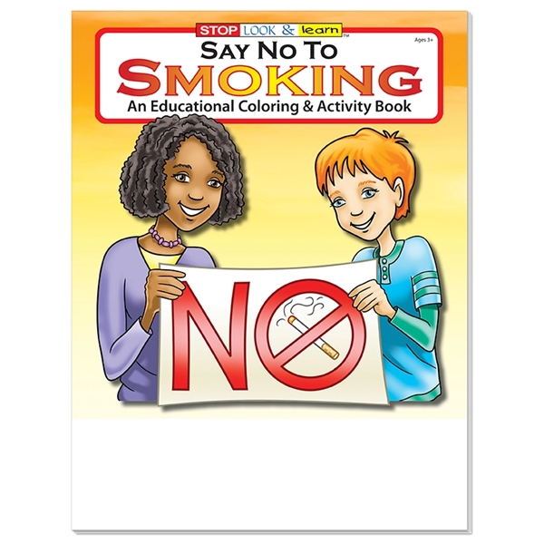 Say No to Smoking Coloring Book Set Fun Pack - Image 3