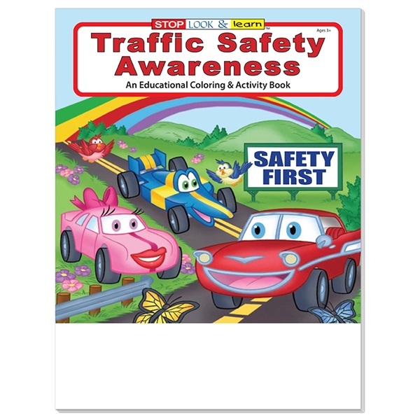 Traffic Safety Awareness Coloring Book Fun Pack - Image 3