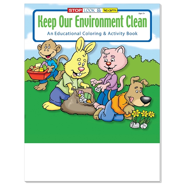 Keep our Environment Clean Coloring Book Fun Pack - Image 3