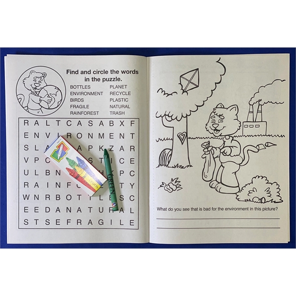 Keep our Environment Clean Coloring Book Fun Pack - Image 4
