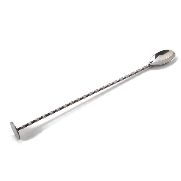 Stainless Steel Cocktail Mixing Spoon - Image 6