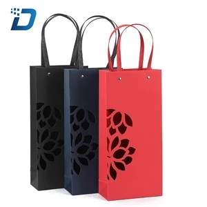 Portable Red Wine Packaging Gift Bag