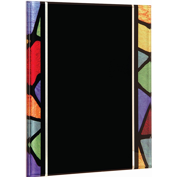 Stained Glass Acrylic Plaque with Hanger