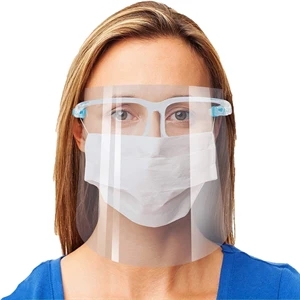 Face Shield With Glasses