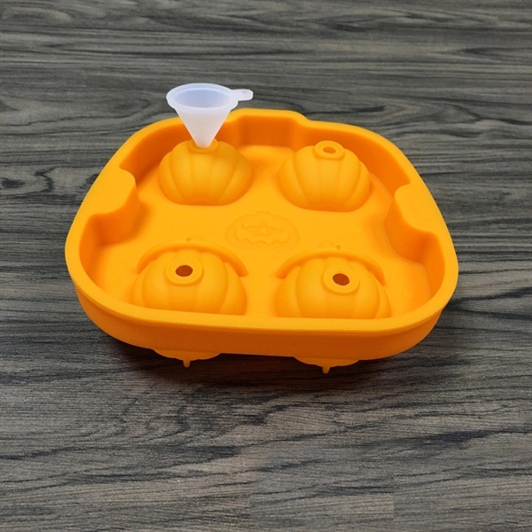 Halloween Pumpkin silicone ice mold - Image 4