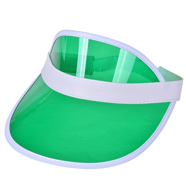 Adult Size Plastic Visor Cap - Image 7