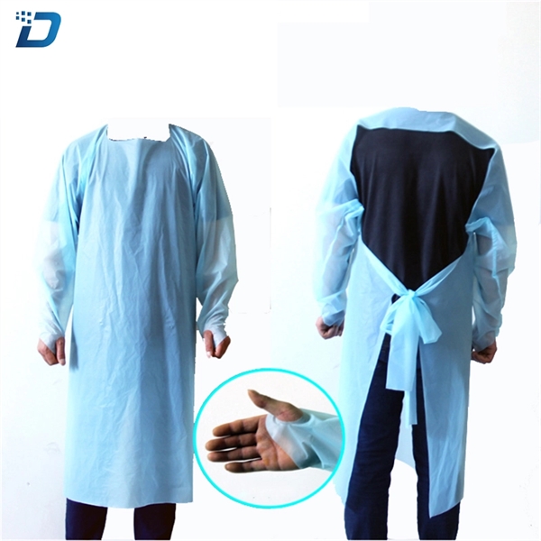 Disposable Non-Woven Isolation Gown - Image 1